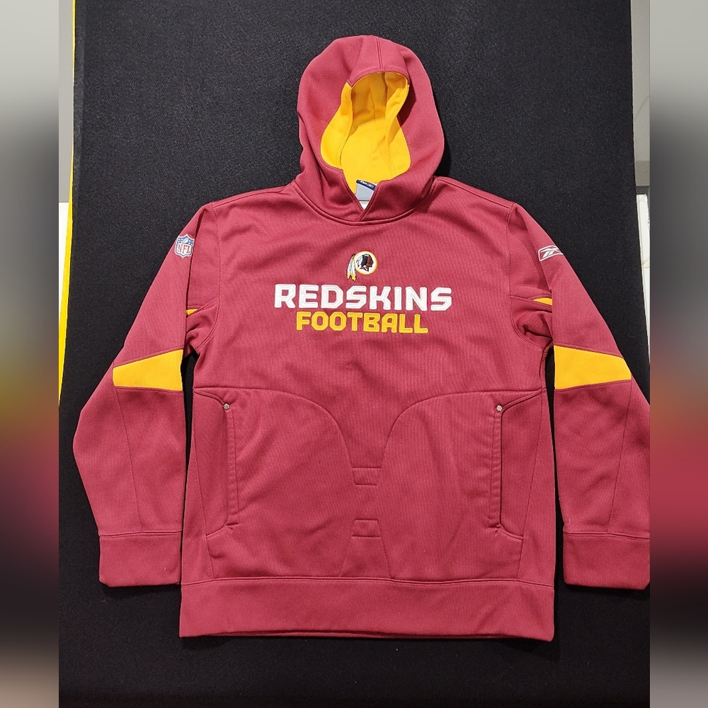 Washington Redskins Commanders Men's M Long Sleeve Hooded Sweatshirt Pullover